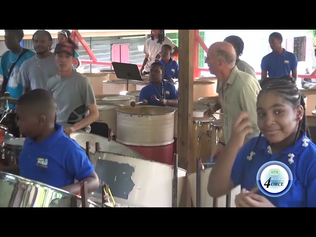 INT'L MUSICIANS CONCLUDE STEELPAN WORKSHOP IN LABORIE