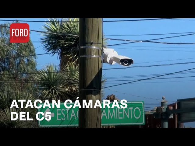 Civiles armados disparan contra cámaras del C5 en Zacatecas - Las Noticias