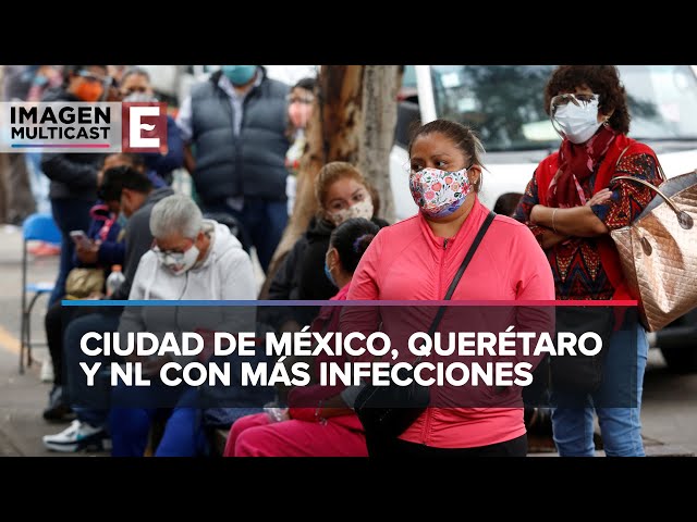 Covid-19 en México: Reportan 130 casos y cuatro muertes a inicios de 2024