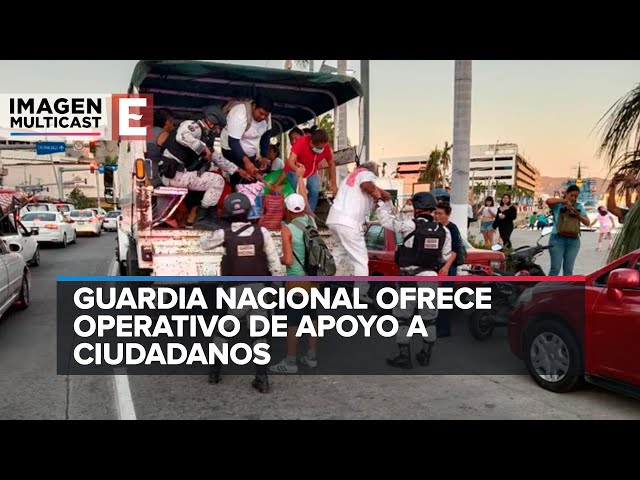 Acapulco lleva cinco días sin servicio de transporte público