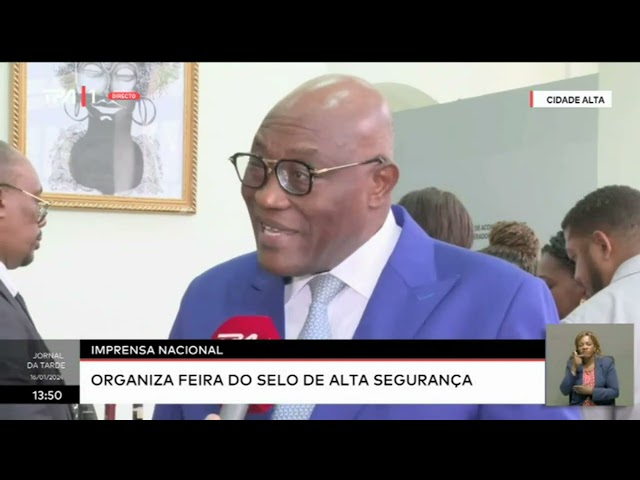 Impresa Nacional organiza feira do selo de alta segurança