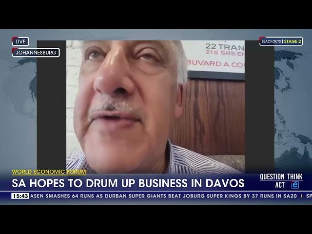 SA hopes to drum up business in Davos