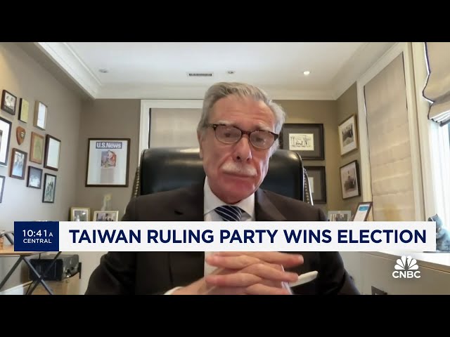 Former Commerce Secretary Carlos Gutierrez on Taiwan's election result