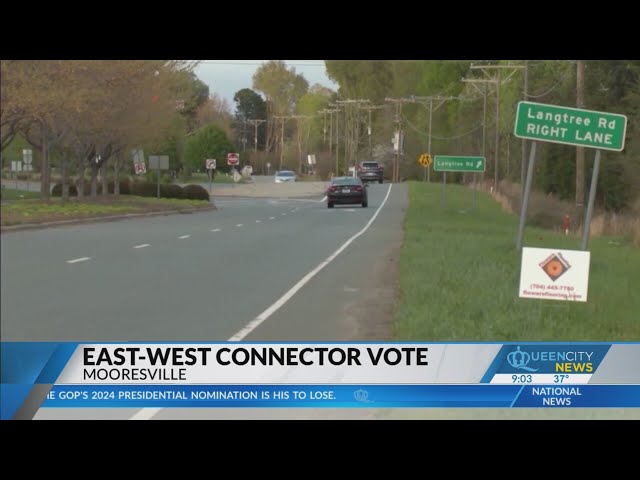 Mooresville East-West connector vote Tuesday