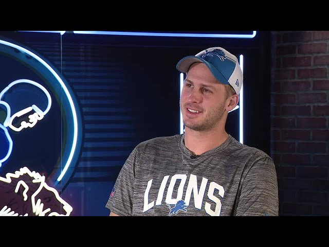 Jared Goff talks with Dan Miller about Lions playoff victory