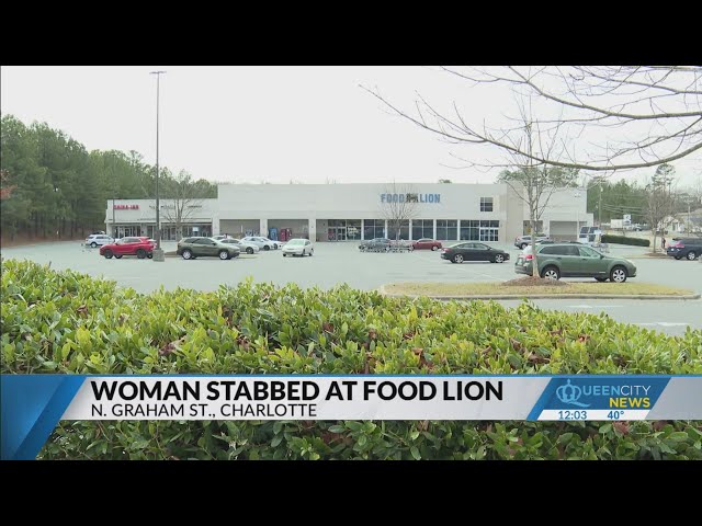 Man charged in stabbing at north Charlotte food Lion