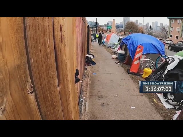 Denver council weighs ban on encampment sweeps during freezing temperatures