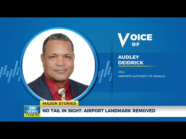 No Tail In Sight: Airport Landmark Removed | CVM NEWs DEC 29,2023] | CVMTV