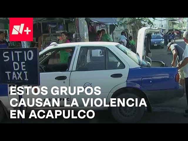 Violencia en Acapulco: ¿Qué grupos amenazan a transportistas? - Despierta