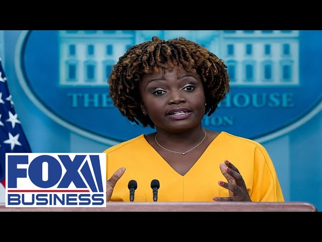 LIVE: Karine Jean-Pierre holds White House briefing | Audio Only