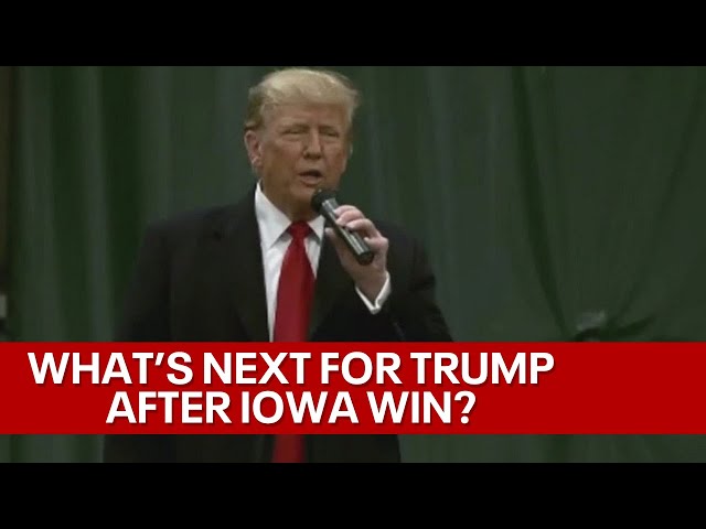 What Donald Trump's victory in Iowa means for the 2024 election