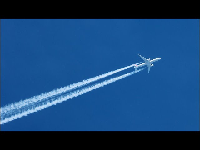 How AI could help reduce planet-warming contrails, the lines in the sky behind planes