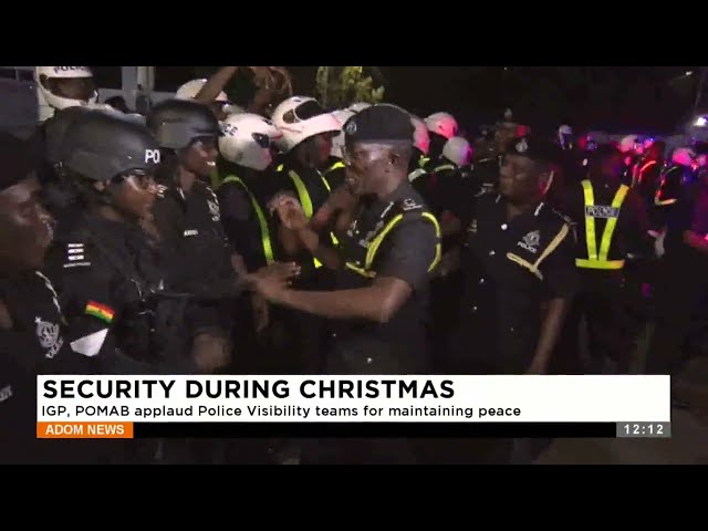 Security During Christmas: IGP, POMAB applaud Police Visibility teams for maintaining peace.