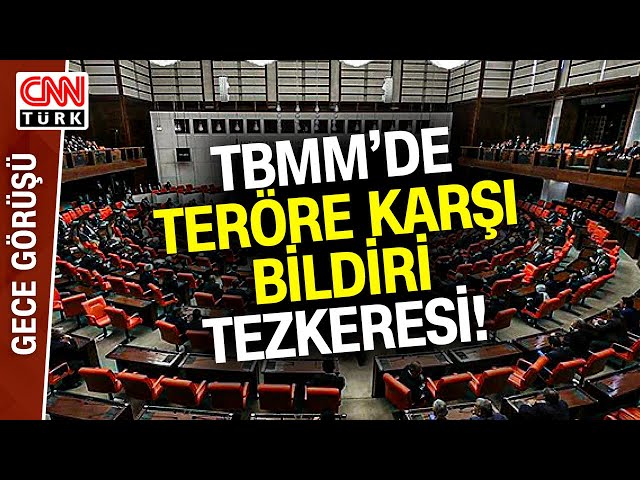 TBMM'de "Terörle Mücadele" Oturumu! DEM Parti Hariç Tüm Partilerin Oyu İle Tezkere Ka