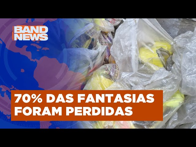 Escola de samba no Rio de Janeiro tem utensílios danificados pela chuva| BandNews TV