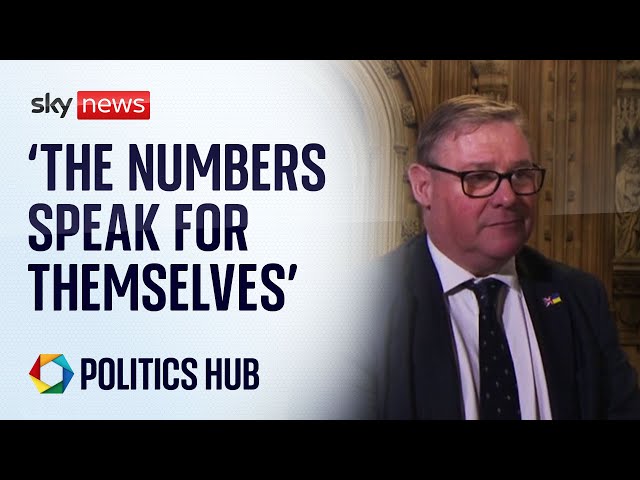 Rwanda bill vote: 'The numbers speak for themselves,' says Tory rebel MP Mark Francois