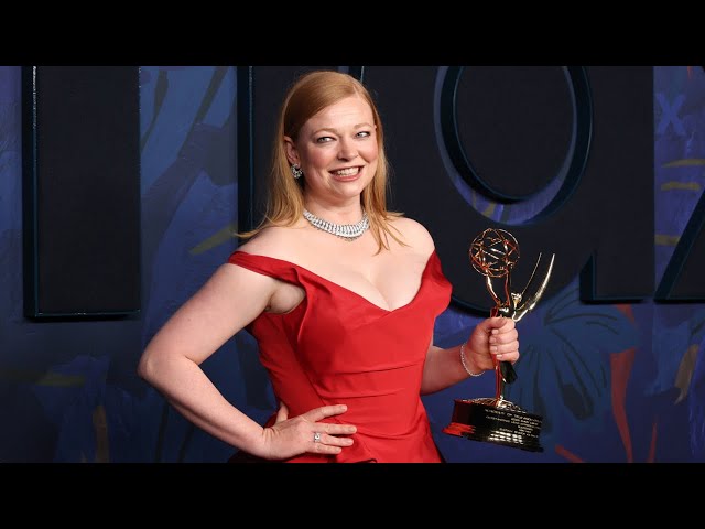 Australia’s Sarah Snook wins Emmy as Succession picks up six gongs