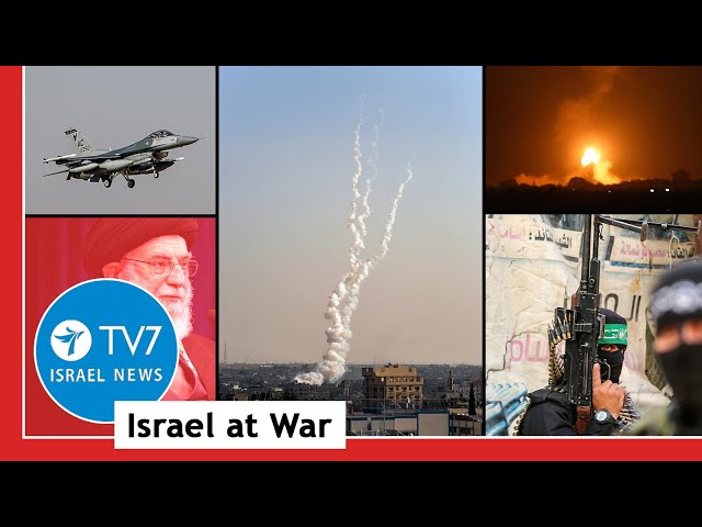 Iran threatens the U.S., UK & Israel; IDF lowers intensity in northern Gaza TV7 Israel News 16.0