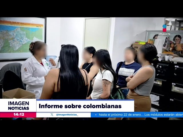 Luis Rodríguez Bucio presenta informe de las ocho mujeres colombianas