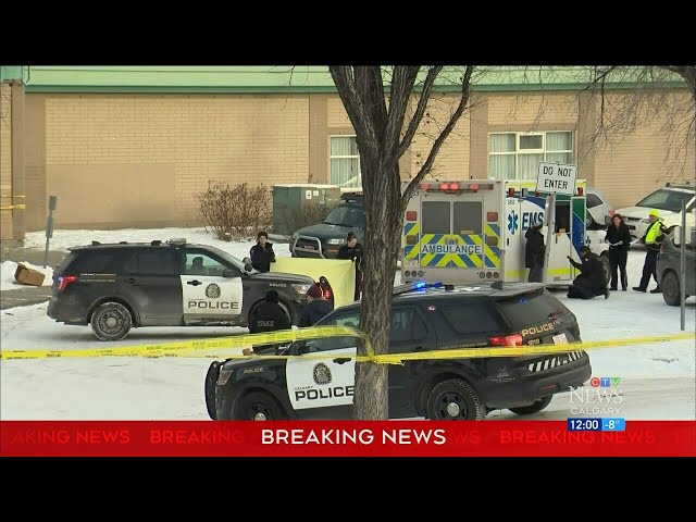 Police investigate after woman killed outside Alberta elementary school