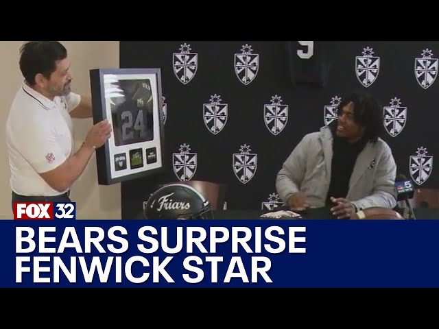 Chicago Bears surprise Fenwick star with trip to the Super Bowl