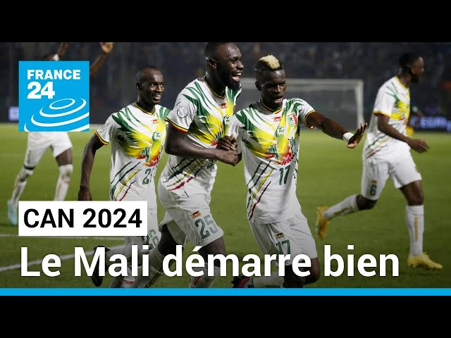 CAN 2024 : Le Mali démarre bien face à l'Afrique du Sud • FRANCE 24