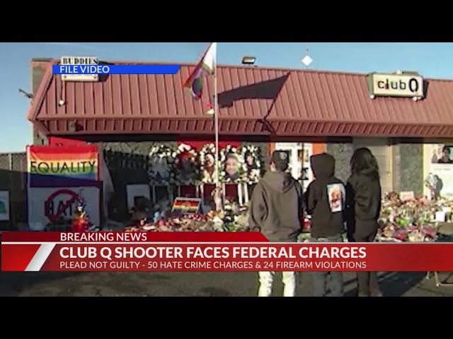 Club Q shooter now faces federal hate crime, firearm charges