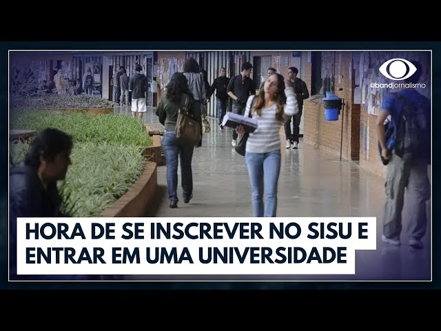 Inscrições para o Sisu começam no dia 22 de janeiro para quem fez Enem | Jornal da Band