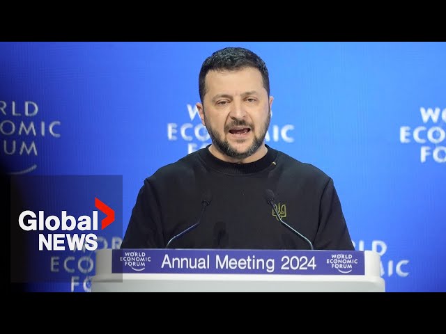 WEF summit: Zelenskyy calls for continued support for Ukraine's fight against Russia