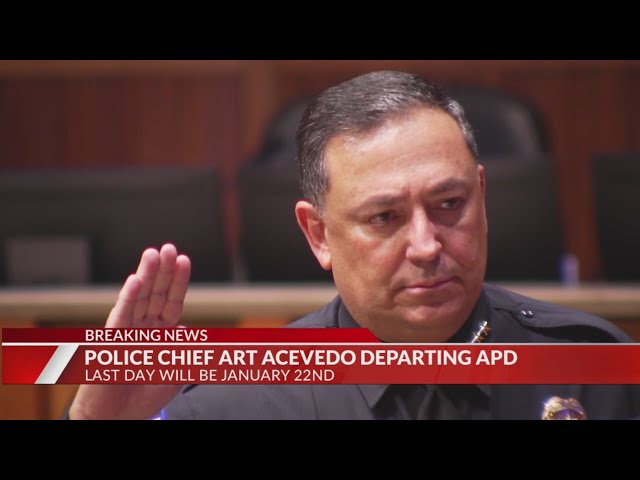 Interim Aurora Police Chief Art Acevedo to leave department