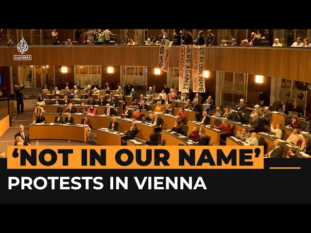 Protests distrupt Austrian Parliament | Al Jazeera Newsfeed