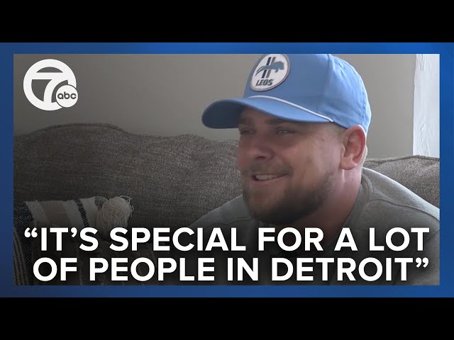 Meet the Detroit Lions fan who cried tears of joy after playoff win