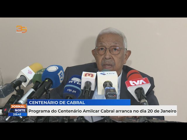 Programa do Centenário Amilcar Cabral arranca no dia 20 de Janeiro