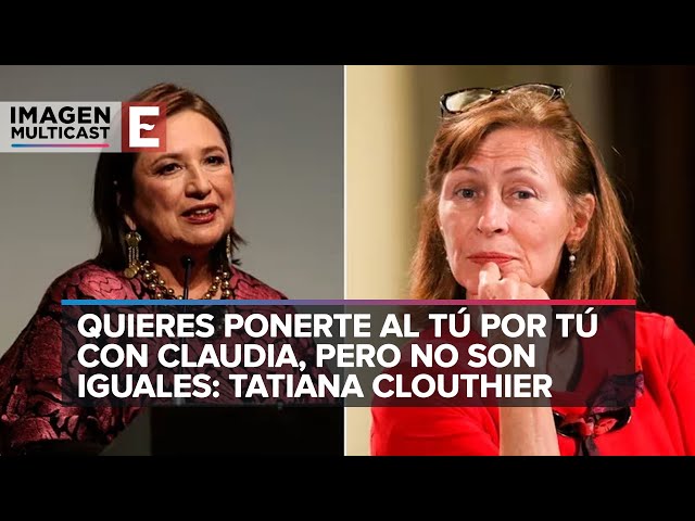 Xóchitl Gálvez reta a Claudia Sheinbaum a debate y Clouthier responde