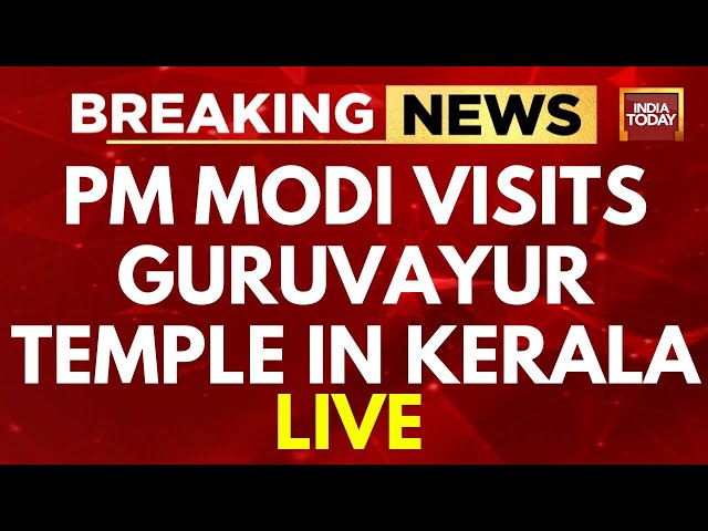 PM Modi Live: PM Modi Visits Kerala Temple | Lok Sabha Election 2024 | India Today Live