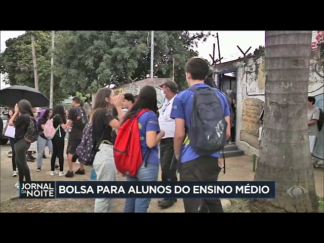 Bolsa para alunos do Ensino Médio