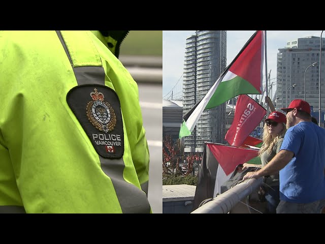 Spike in hate crimes, protests and policing costs since start of Israel-Hamas war: Vancouver police