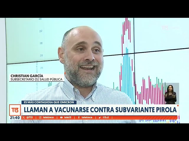 Llaman a vacunarse contra subvariante Pirola