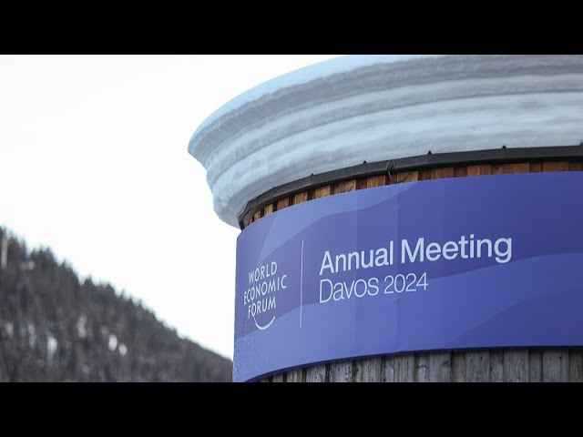 Le Premier ministre chinois Li Qiang prononce un discours devant le Forum de Davos