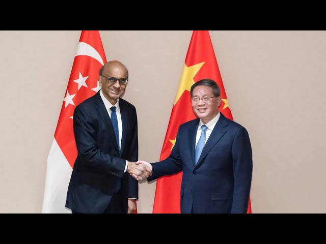 Le PM chinois et le président singapourien s'engagent à renforcer les relations bilatérales