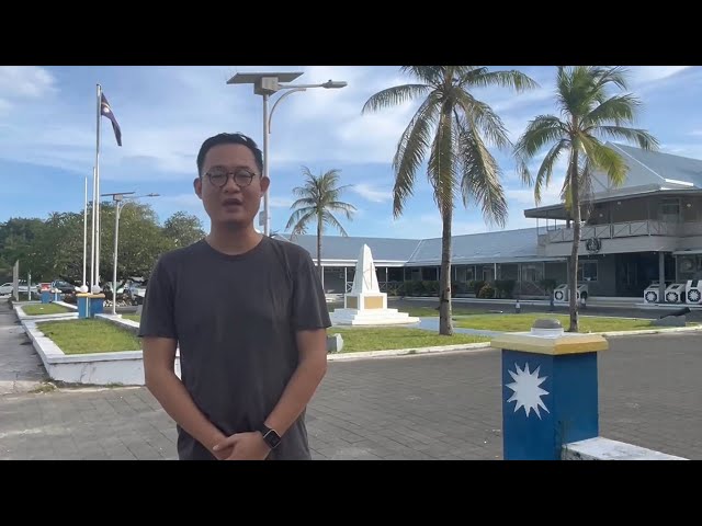 GLOBALink | Xinhua correspondent in Nauru for on-site coverage