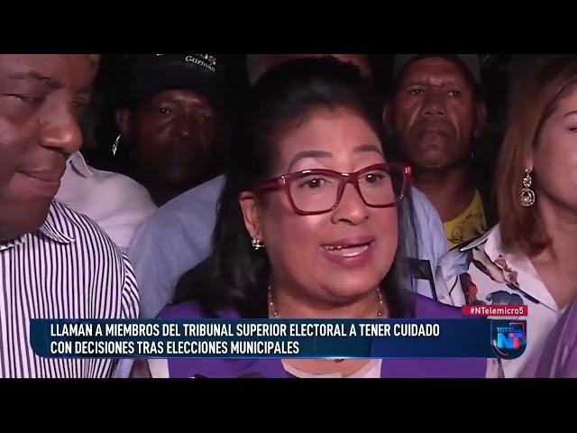 Llaman a miembros del Tribunal Superior Electoral a tener cuidado con decisiones tras elecciones