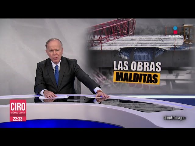 Cae estructura del Tren México-Toluca y aplasta dos autos | Ciro | Programa Completo 16/enero/2024