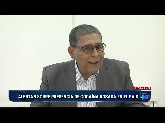 Alertan sobre presencia de cocaína rosada en el país