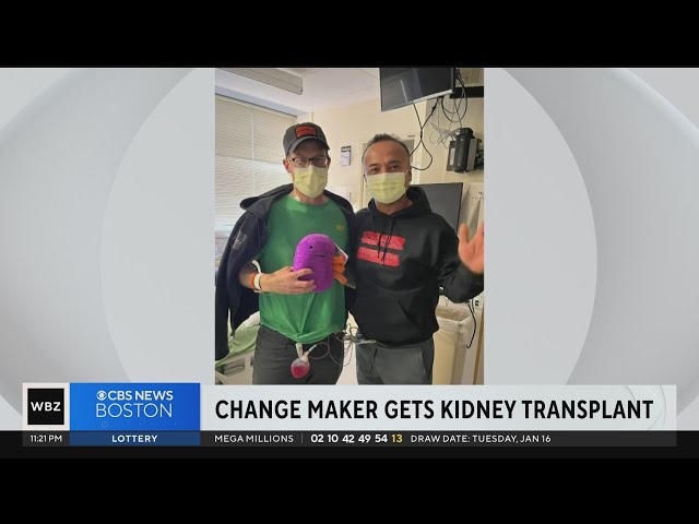 Change Maker Tom O'Keefe gets kidney transplant from running teammate