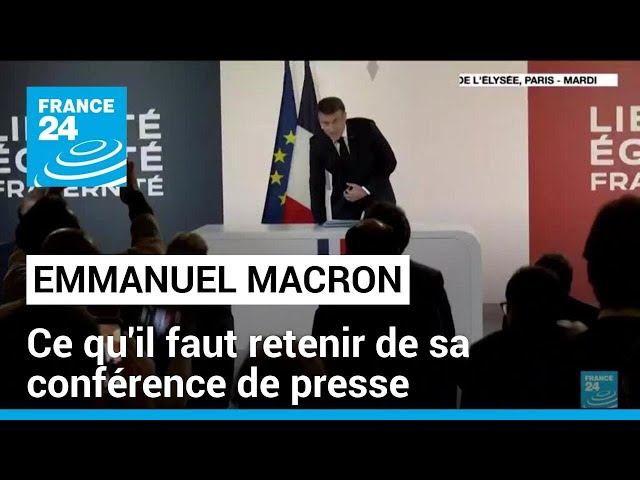 Ukraine, guerre à Gaza, mer Rouge : les annonces d'Emmanuel Macron  sur les dossiers internatio