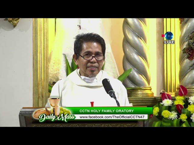 17 JANUARY 2024 -  HOMILY by Rev.  Fr.  Jose Adonis Aquino