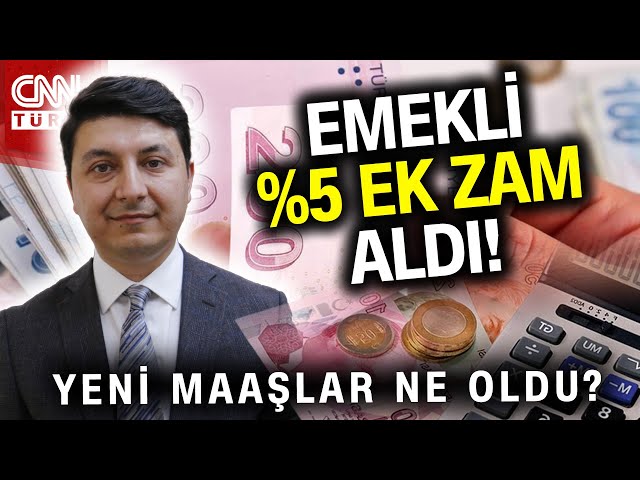 İşte Yeni Emekli Maaşları! Ekonomist Muhammet Bayram Kalem Kalem Anlattı! #Haber