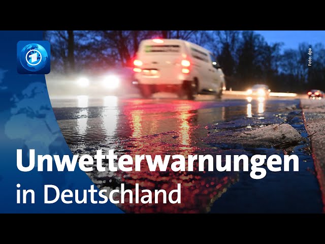 Warnungen vor Schnee und Eisglätte