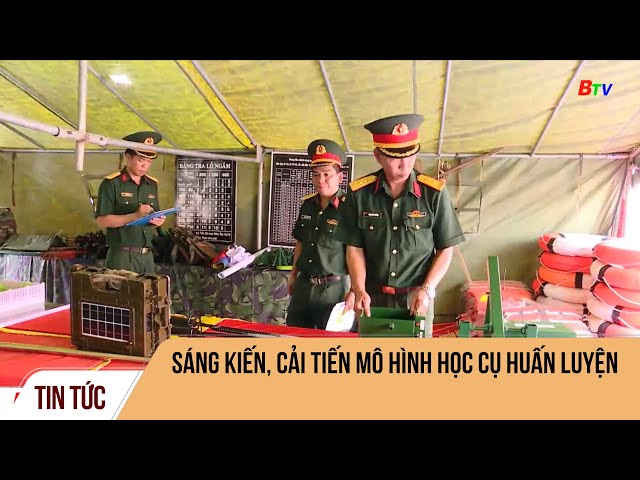 Sáng kiến, cải tiến mô hình học cụ huấn luyện